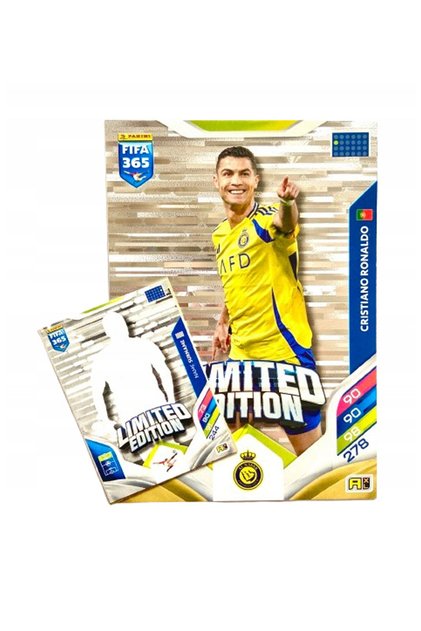 Panini 2026 Fifa 365 Cristiano Ronaldo Limited Edition XXL Futbolcu Kartı Büyük Boy (14cm x 10cm)