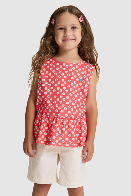 Girl's Red T-Shirt 50325632-Vr213