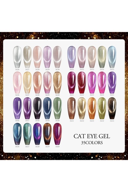 10 ml Cat Eye Kedi Gözü Uv Led Kalıcı Oje Hema TPO Free - 5658