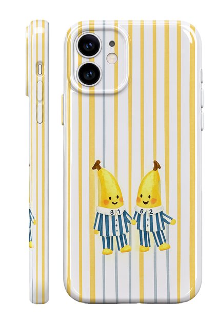 iPhone 11 | Banana Protect Slim Glossy Full Cover Phone Case with Camera Protection