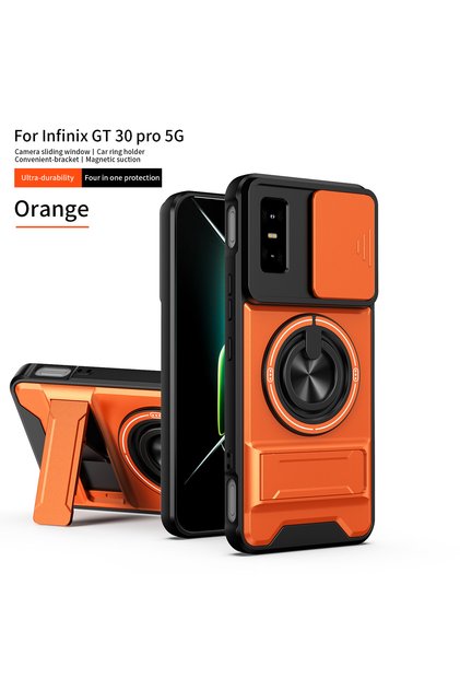 Infinix GT 30 Pro SJia - Orange For Infinix GT 30 Pro Case Infinix GT 30 Cover gt30 pro Case Magsafe