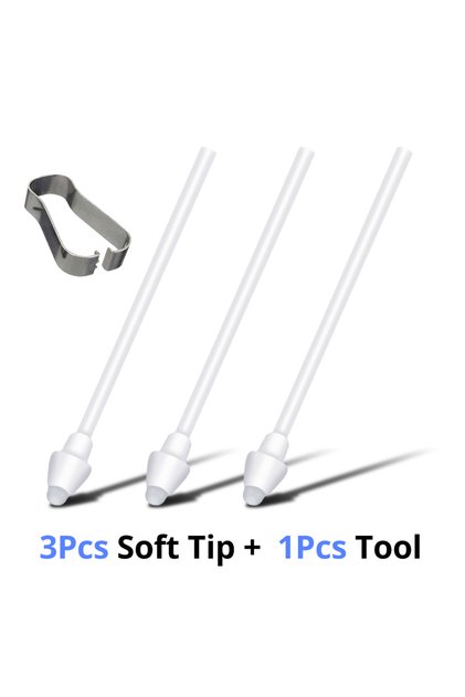 3soft tips and 1tool Stylus Pen Tips for S Pen Replacement S Pencil Spare Nib with Removal Tweezer