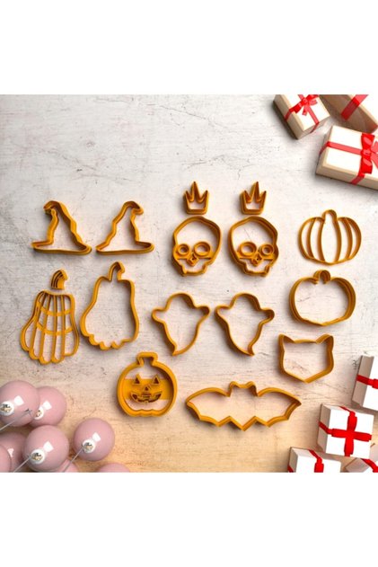 Halloween Polymer Clay Mold Set