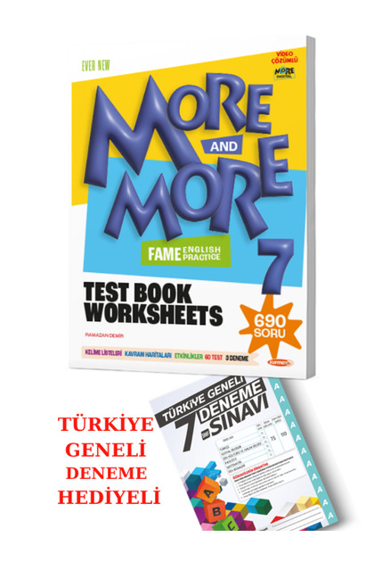 Kurmay Yayınları Kurmay Elt More And More 7. Sınıf Fenomen English