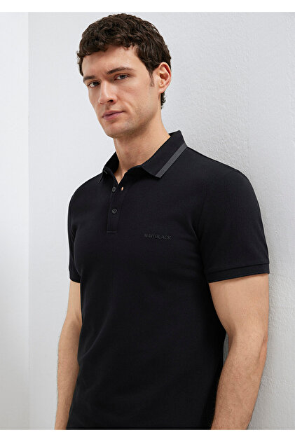 Mavi Siyah Polo Tişört Slim Fit / Dar Kesim 0611829-900 - Fiyatı
