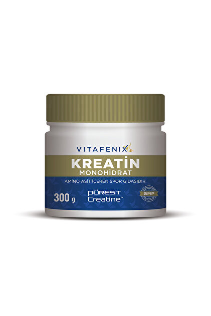 Kreatin Monohidrat %100 Saf Mikronize 300g Toz Sporcu Takviyesi