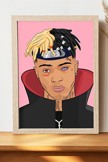 【希少】ASP WLT 4STAR TAHARA ロングボード 大会ポスター Luna Marissa Xxxtentacion Poster - Çerçevesiz Kalın Kağıt Hiphop