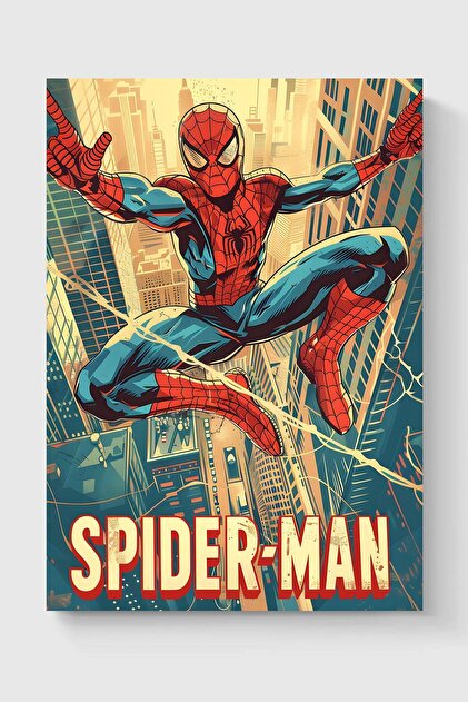 Luna Marissa Örümcek Adam Poster Çerçevesiz Duvar Posteri - Fiyatı