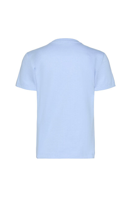 Calvin Klein Jeans Mavi Kadın Standart Fit T-Shirt SS MONOGRAM