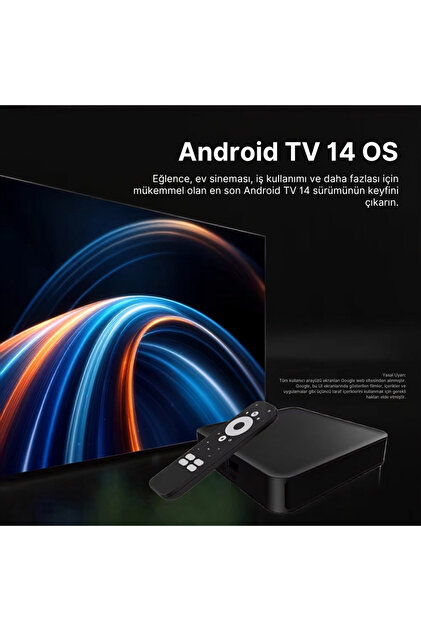 Dcolor® Dcolor GD2 Android 14 Google TV 4K Lisanslı Ultra HD TV