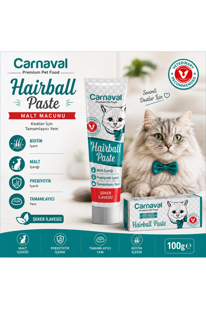 Biotin Katkılı Hairball Paste Macun