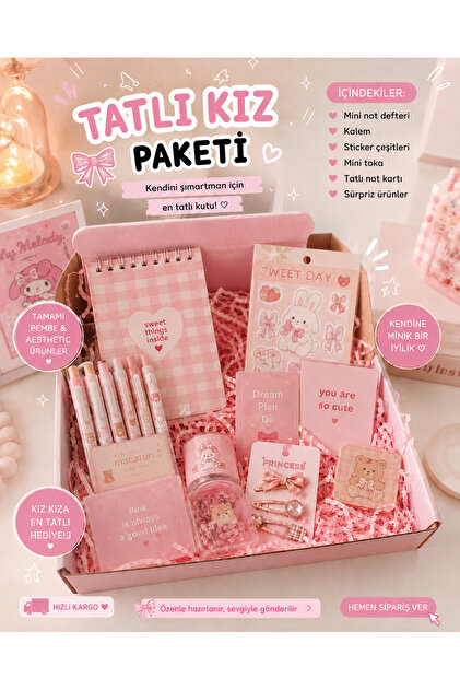Meyra Accessories sanrio kawaii kuromi cinnamoroll süpriz set