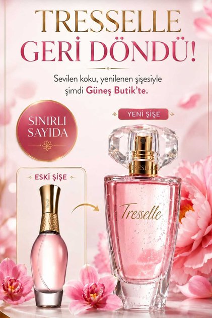 TRESELLE EDP 50 ML yeni şişe