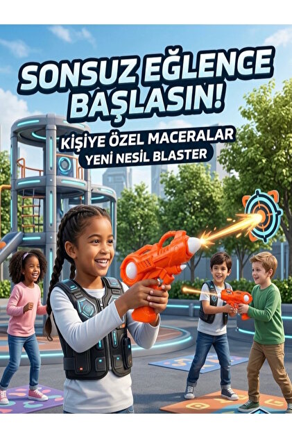 Tıfıl Toys Oyuncak Pilli Işıklı Su Tabancası - Uzay Su Tabancası