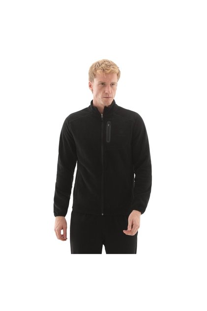Polar Nordic Men's Black Mock Neck Jacket