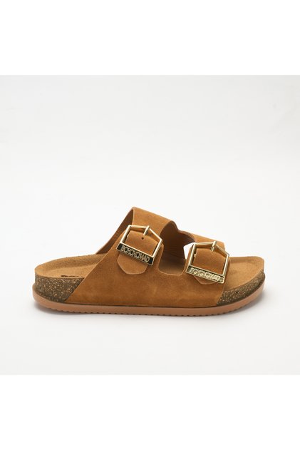 Women / Girls San12-00022 Santorini Women's Slippers Brown