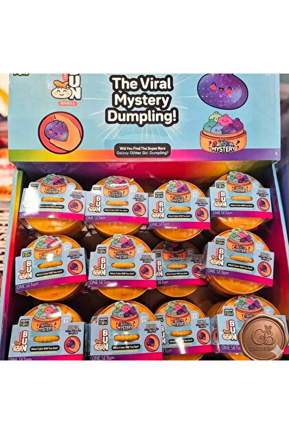 Laslusa 2'li Squishy Çin Mantısı Tasarımlı Viral Sıkılabilir Stres
