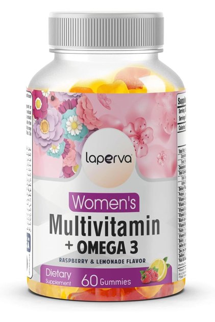 Women’s Multivitamin + Omega 3, 60 Gummies, Strengthen Immunity