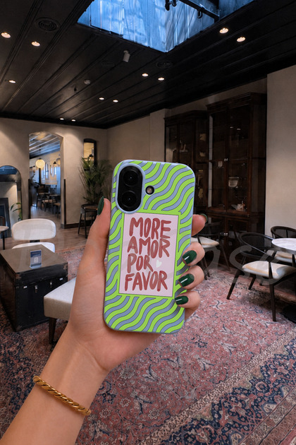 iPhone 17 Uyumlu Bebek Mavisi Renkli Lansman Telefon Kılıfı