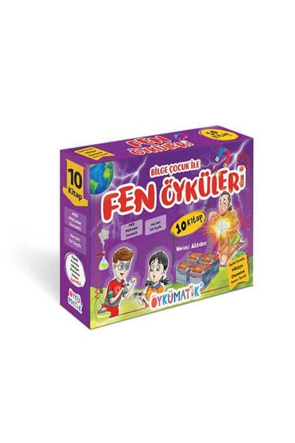 DAMLA FEN ÖYKÜLERİ 10 KİTAP