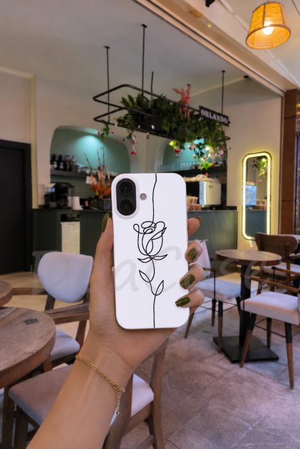 iPhone 17 Uyumlu Beyaz Renkli Lansman Telefon Kılıfı