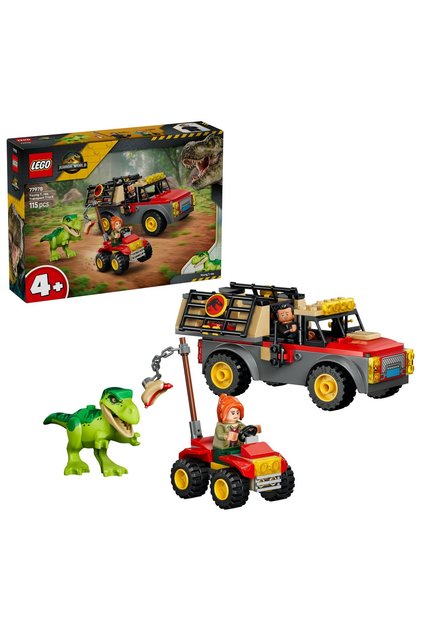 Jurassic World Σετ Φορτηγό Μεταφοράς για έναν Μικρό T. rex (77978)