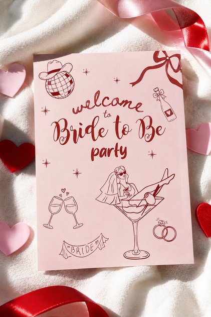 Bekarlığa Veda Partisi Masa Kartı 9 Adet Bride To Be Sunum Yemek Tabağı Süsü Gelin Nedime Motto