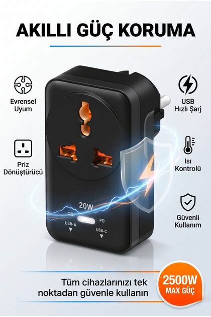 Reloop Mixtour Pro & DECKSAVER+20W充電器 MATECHNO 20WPD Hızlı Şarjlı Akım Korumalı Evrensel Priz