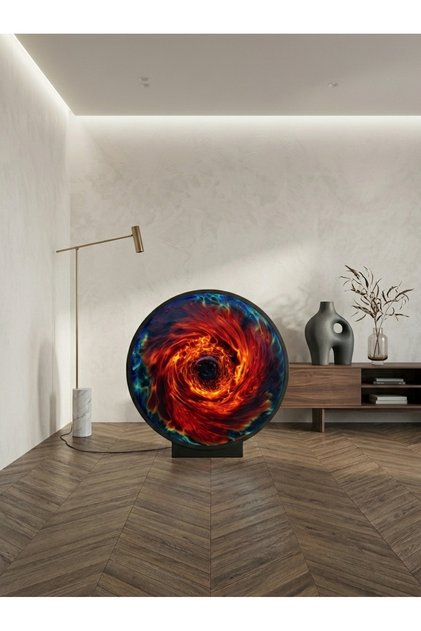 VOLKAN VORTEX LED Işıklı Spektrum Davul – Mekâna Güçlü Bir Odak Noktası