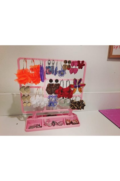 💍 Earring Organizer Stand – Multi-Tier Earring Hanger and Jewelry Organizer Decorative Stand