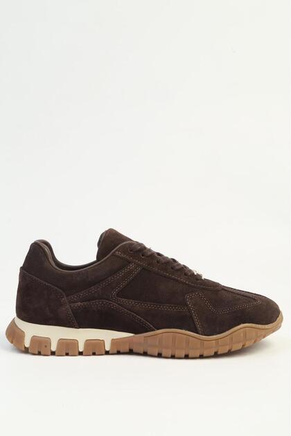 Luna Genuine Leather Brown Women's Sneaker