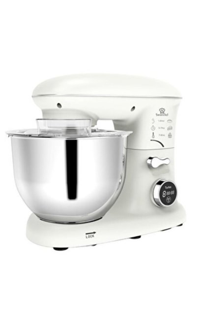 TMK-1400DT Stand Mikser Hamur Yoğurma Makinesi Dijital Göstergeli Çırpma Makinesi 5L 1400W