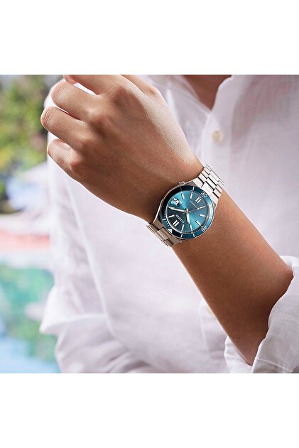 Citizen Tsuyosa Shore Petrol Blue NJ0231-56L Otomatik Erkek Kol