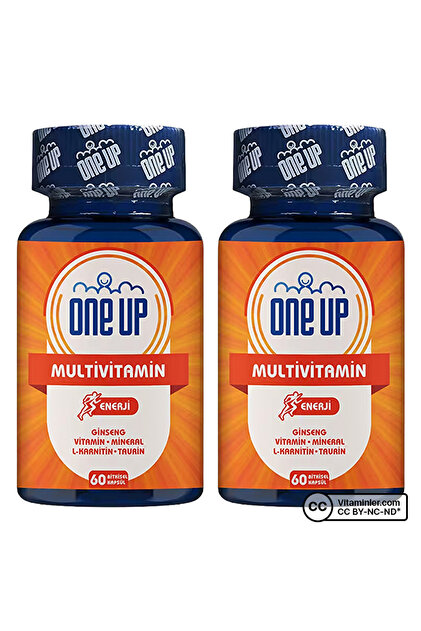 One Up Multivitamin 60 Kapsül 2 Adet - Fiyatı, Yorumları