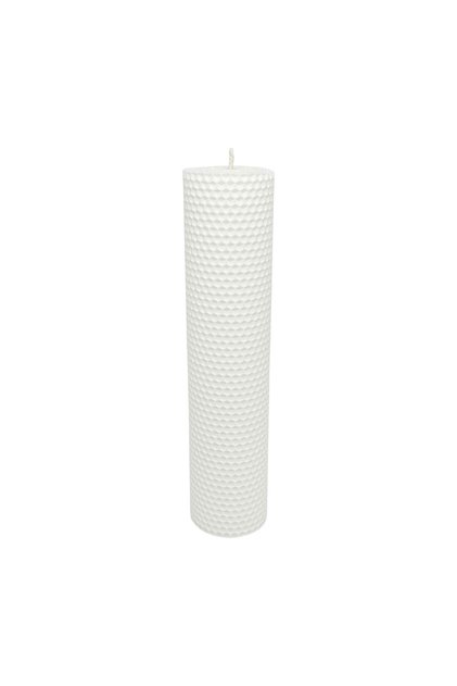 Lumanari ceară naturală tip fagure 26cm alb, diametru 5.8cm