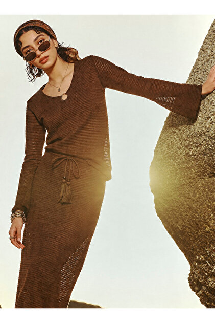 Regular Fit Top with Textured Detail
