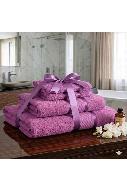Set 4 prosoape bumbac 100%