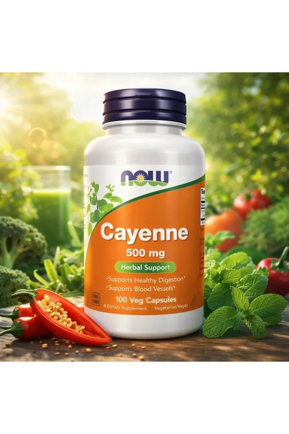 Καγιέν 500mg 100 φυτικές κάψουλες