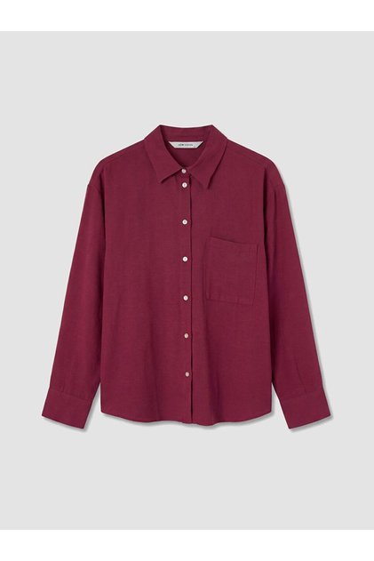 Lcw Vision Linen Blend Women's Shirt