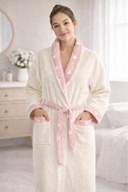 Florenza Shawl Collar Single Bathrobe Size S-M