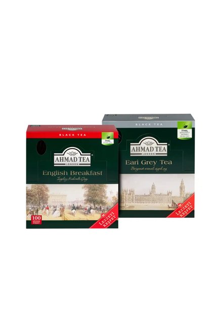 Earl Grey & English Breakfast Avantaj Paket 2’li (100’lü + 100’lü Poşet Çay)