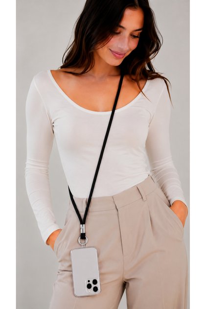Phone Strap/Case Strap Crossbody - Soft Patterned Fabric Model, Universal, Compatible with All Cases