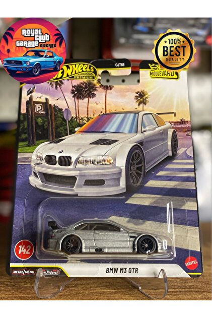 HOT WHEELS BMW M3 GTR - BOULEVARD 142 - PREMIUM - (1/64) - Fiyatı