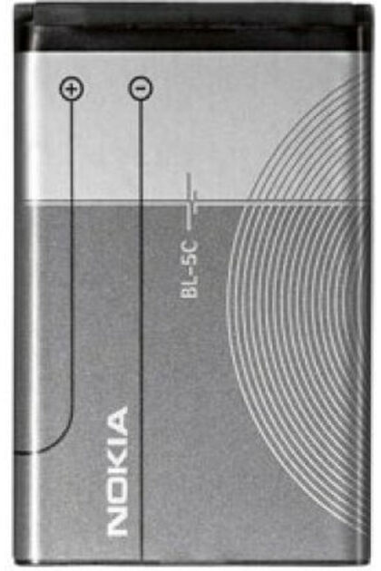 BL-5C (Χύμα) Ανταλλακτική Μπαταρία 1020mAh για 6085, 6230, 6230i, 6600, 6630, 7610, C1-01, C2-00, C2-01, C2-02, C2-03
