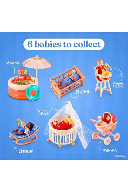 Zuru MY MİNİ BABY MNB23000 DİSNEY STİTCH MOANA WİNNİE THE POOH