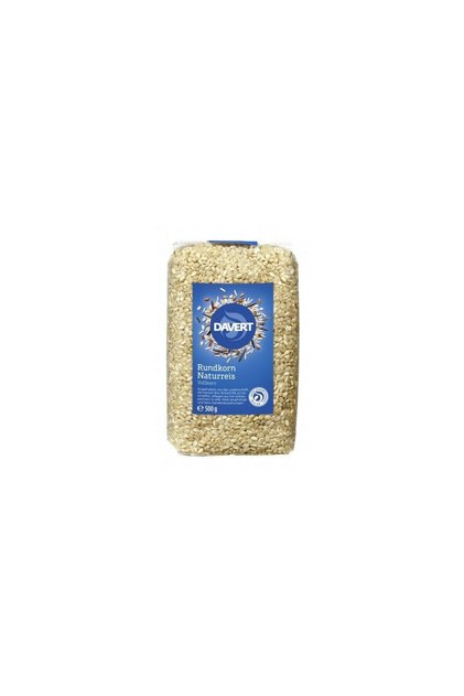 Orez ecologic integral cu bob rotund 500g