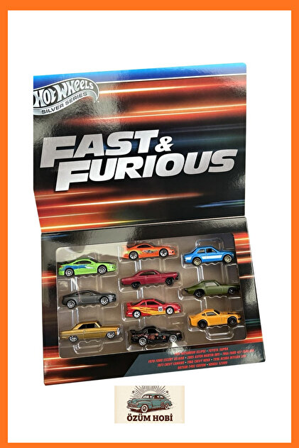 Hot Wheels Fast & Furious 10台セット Hotwhells Fast and Furious 10'lu set - Fiyatı, Yorumları