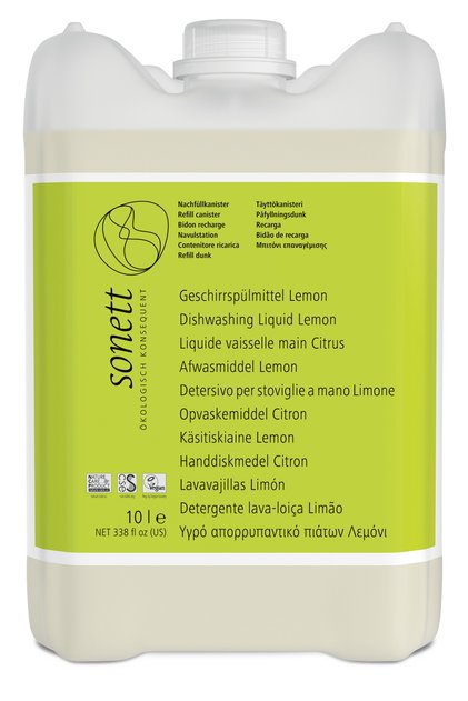 Detergent lichid pentru vase cu lamaie 10l