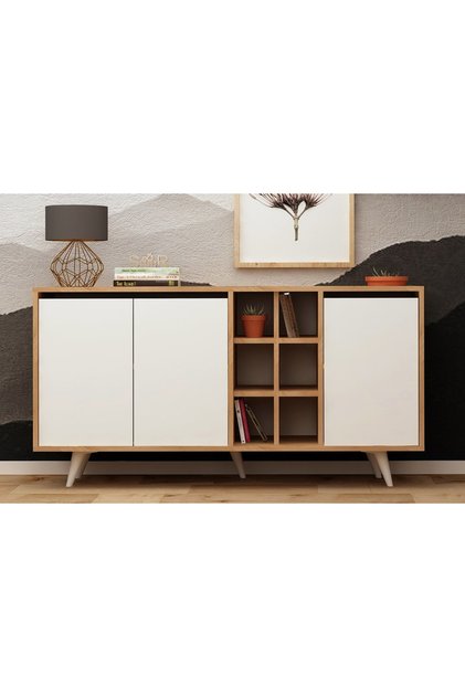 ESMOB SERİA KONSOL, MEŞE-BEYAZ