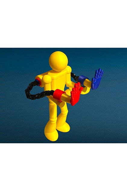 POPPY OYUN ZAMANI 3D KARAKTER FİGÜRÜ